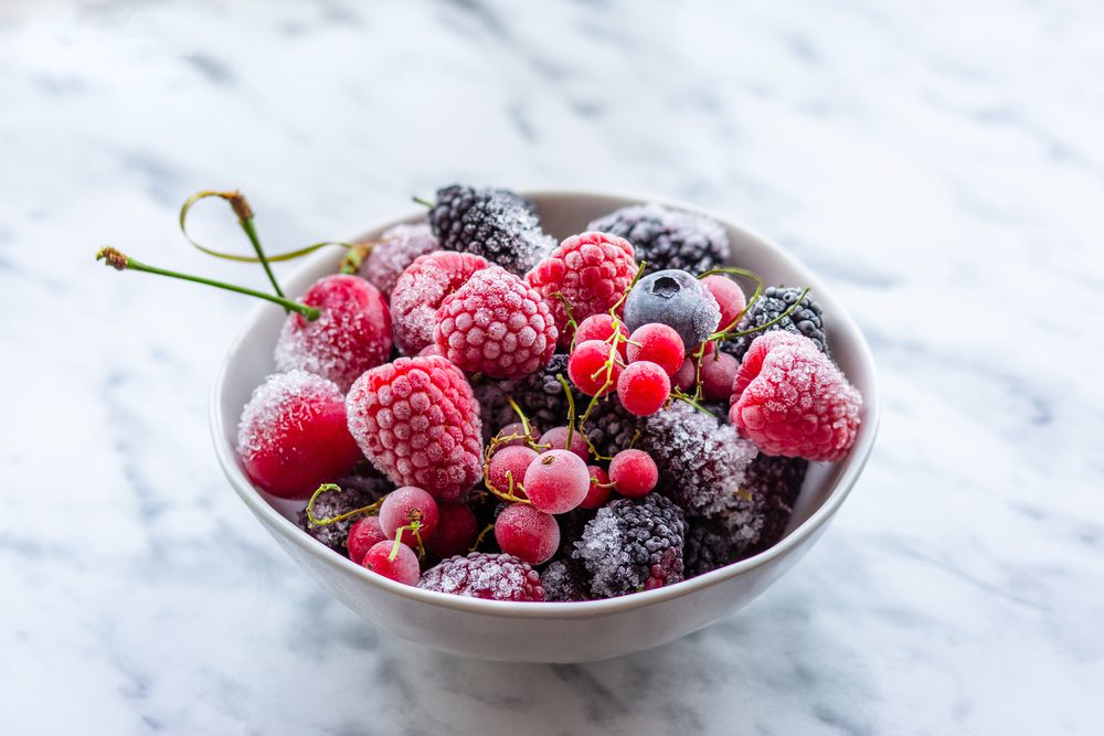 frozen berries