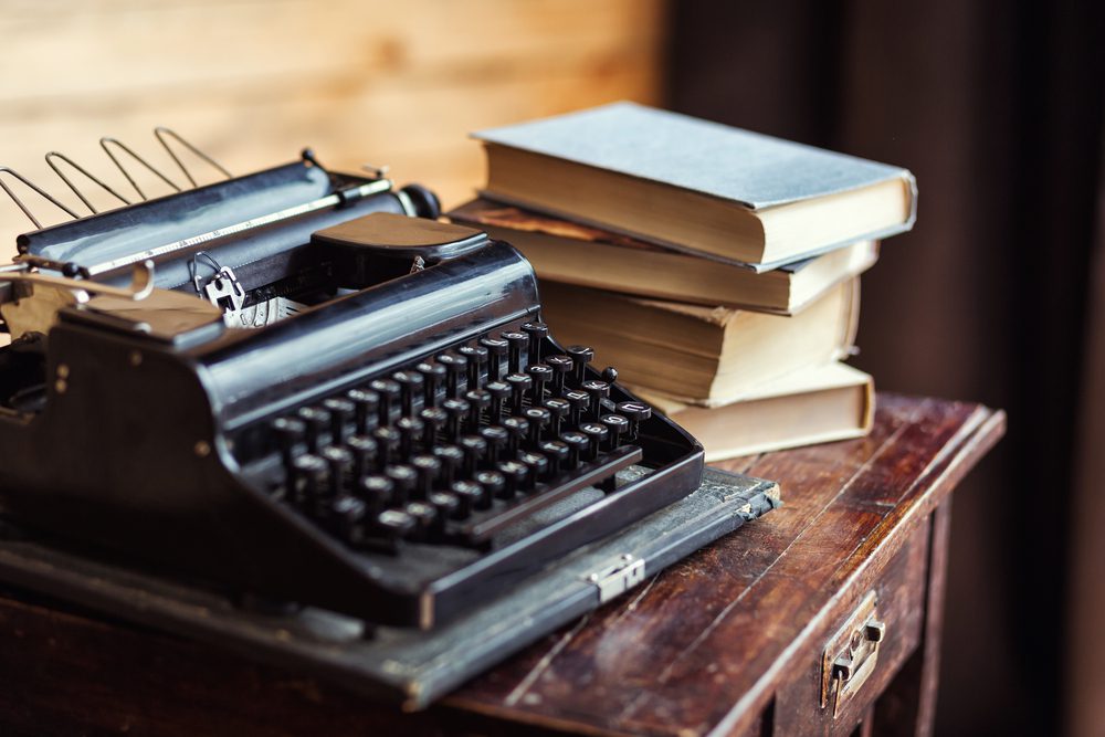 old typewriter