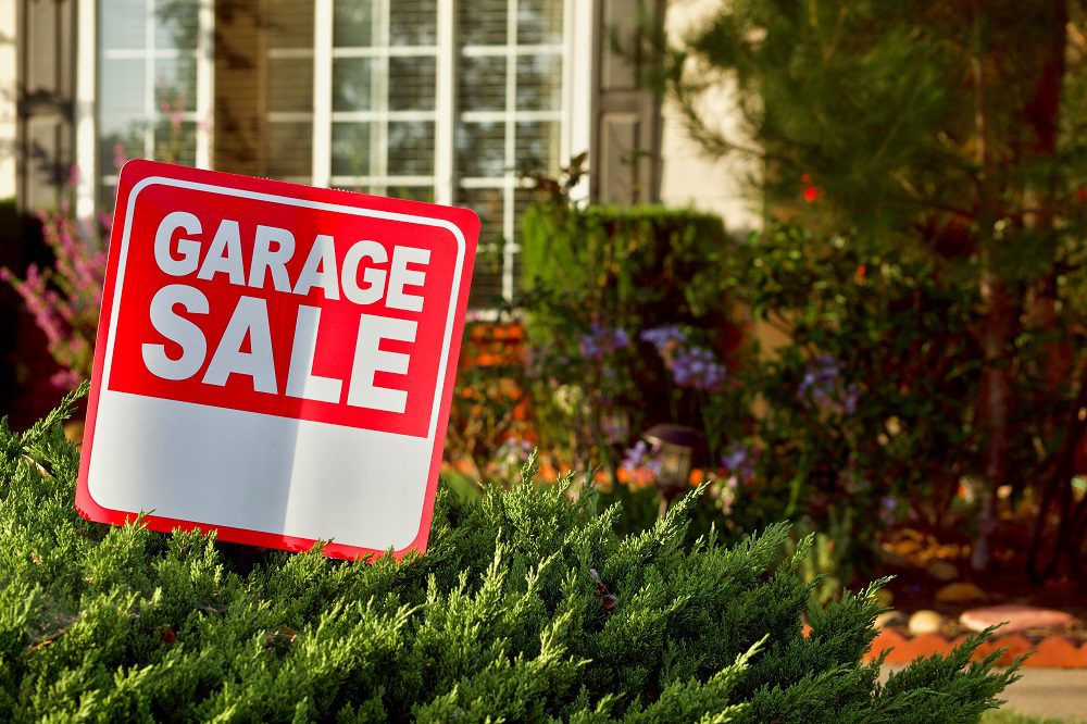garage sale
