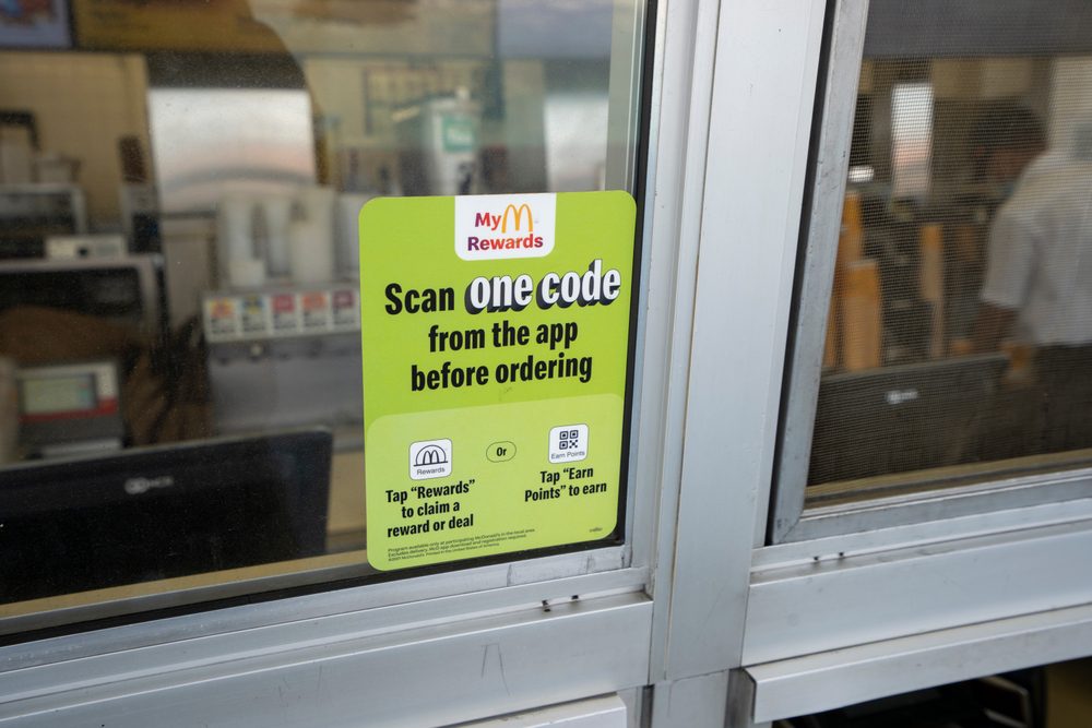 get free food at McDonald's