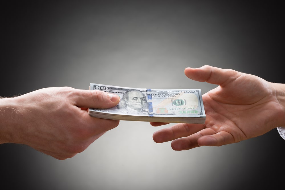lending money