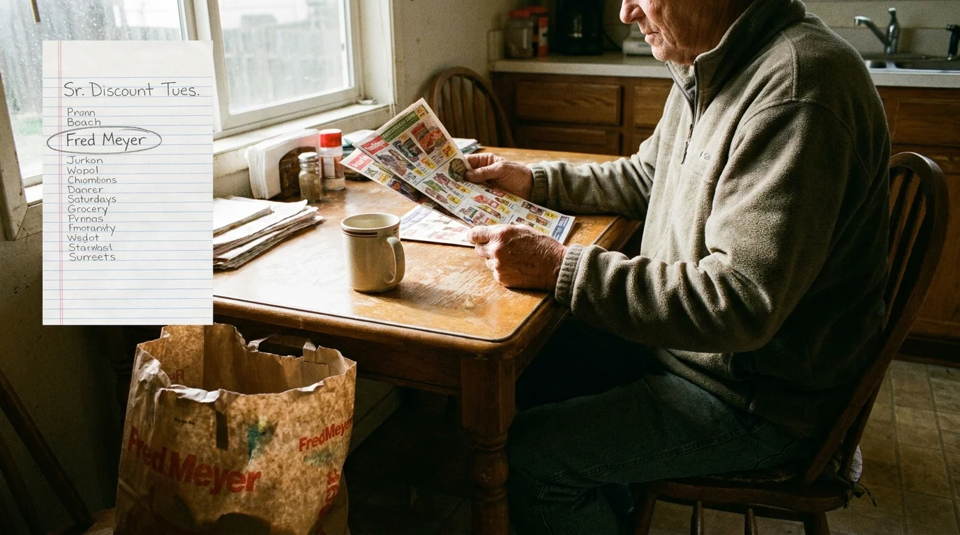 Editorial photograph illustrating: Fred Meyer