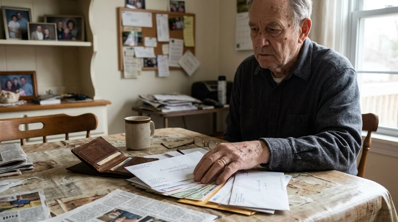 Editorial photograph illustrating: The State of Your Retirement Wallet