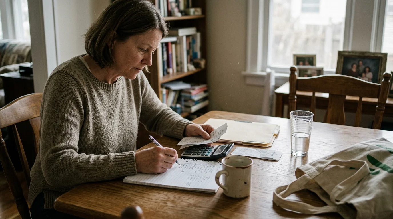 Editorial photograph illustrating: Strategy Pillar Three: Cash-Flow Audits and Smarter Grocery Budgeting